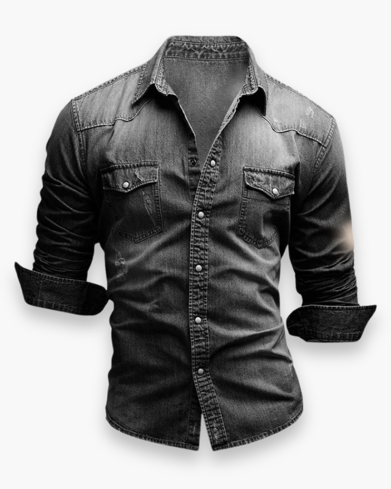 Chemise Jean Décontractée pour Homme | Style Intemporel