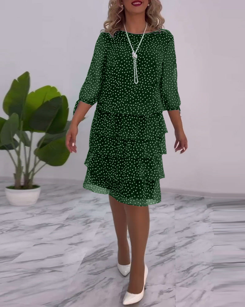 Auterelle | Robe élégante à pois
