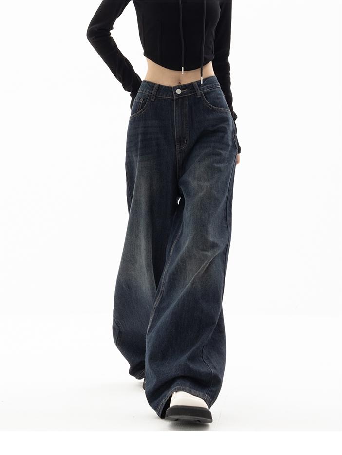 Jean Baggy Boyfriend Vintage Tendance Printemps