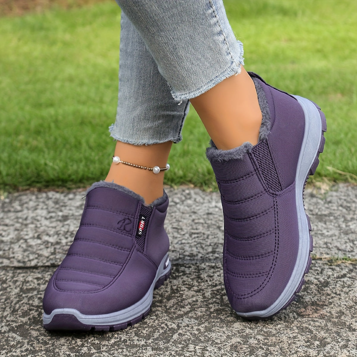 OrthoHiver - Chaussures de marche d'hiver à confort orthopédique
