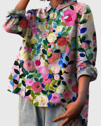 Valeria™ - Blouse à Imprimé Floral