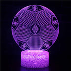 Foot Lampe LED 3D Illusion - Veilleuse - Ambiance