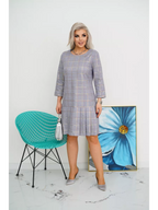 Hélène™ — Robe élégante à carreaux