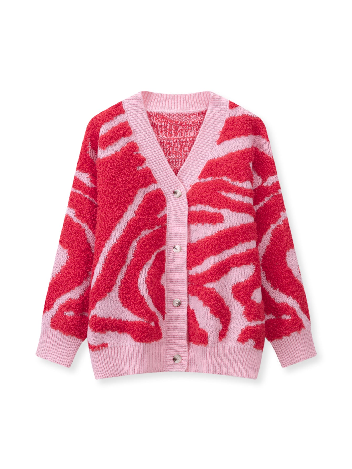 Cardigan Femme Imprimé Zèbre