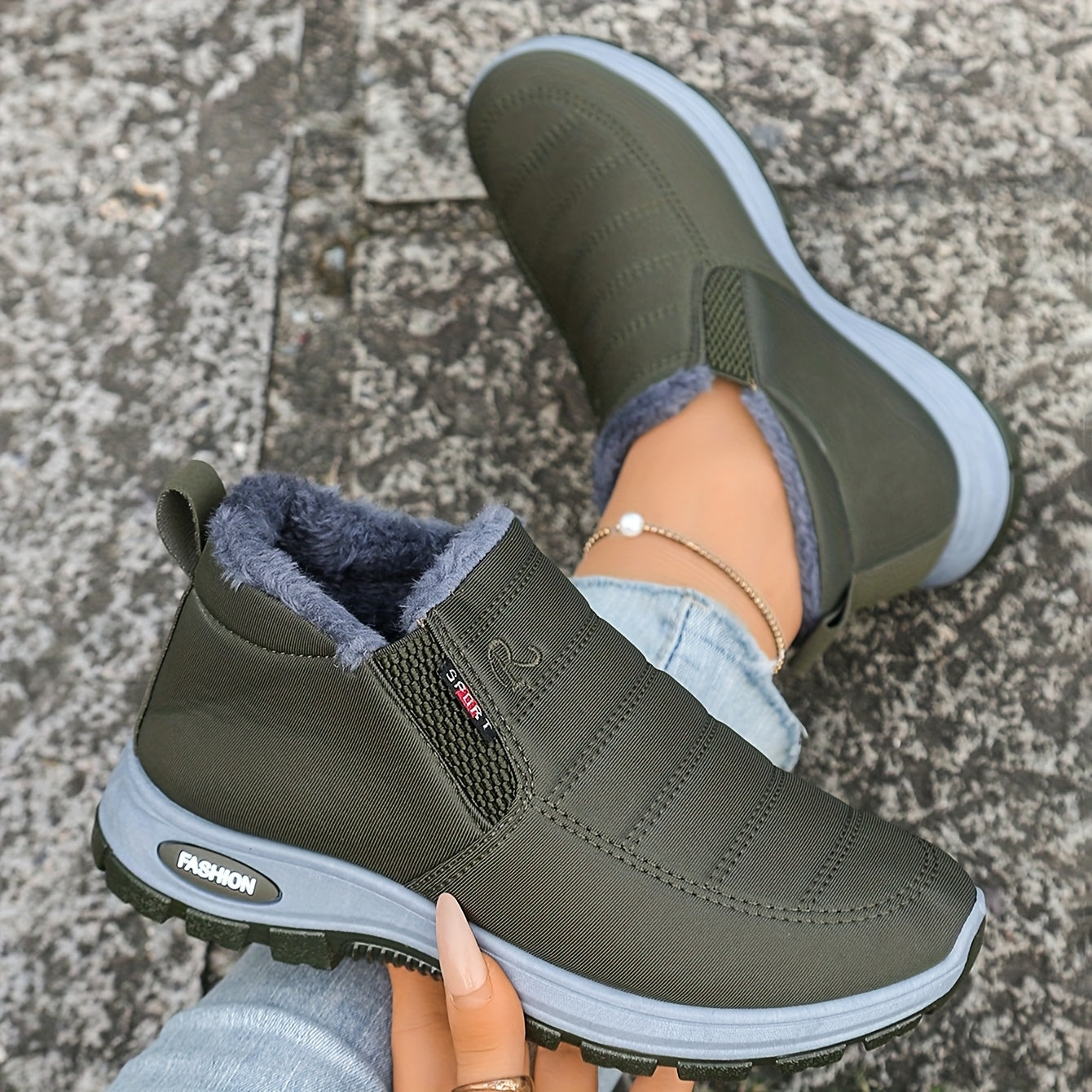 OrthoHiver - Chaussures de marche d'hiver à confort orthopédique