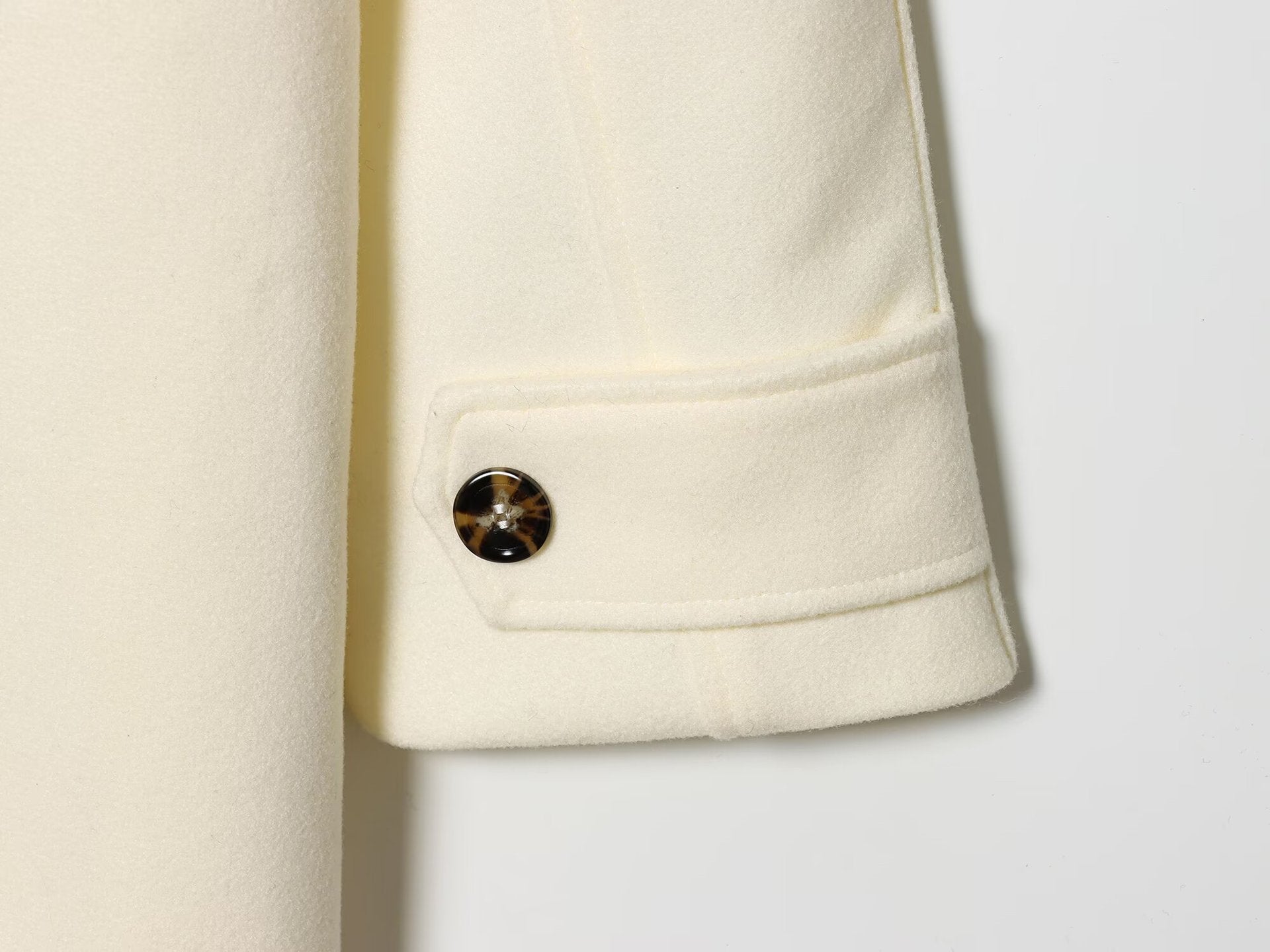 Manteau Long Femme à Col Montant