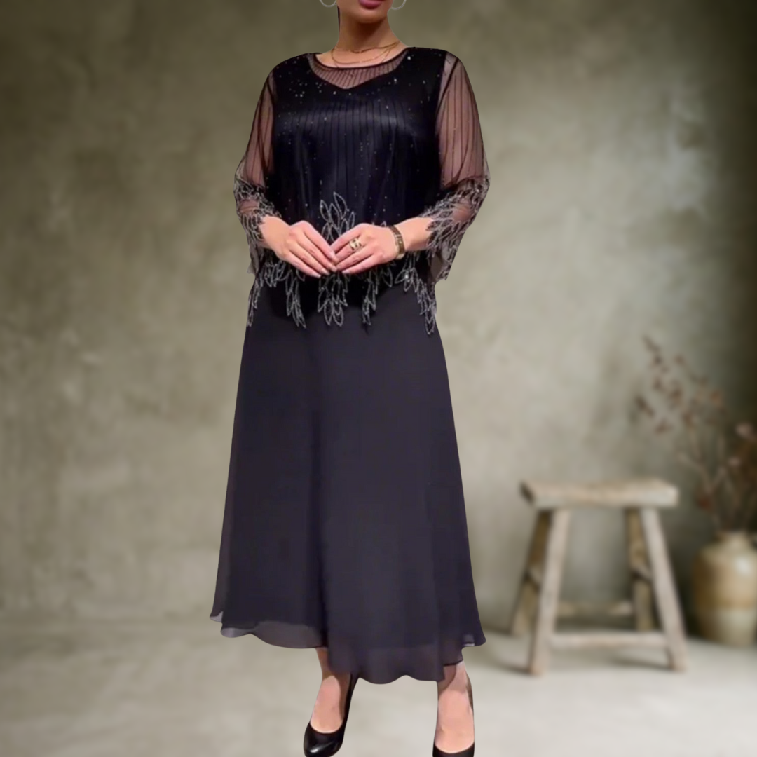 Doris | Elegant midi Robe