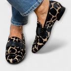 Félanora™ – Les mocassins léopard d’une élégance affirmée