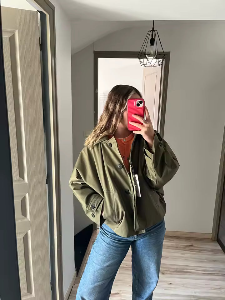 Veste Coupe-Vent à Capuche