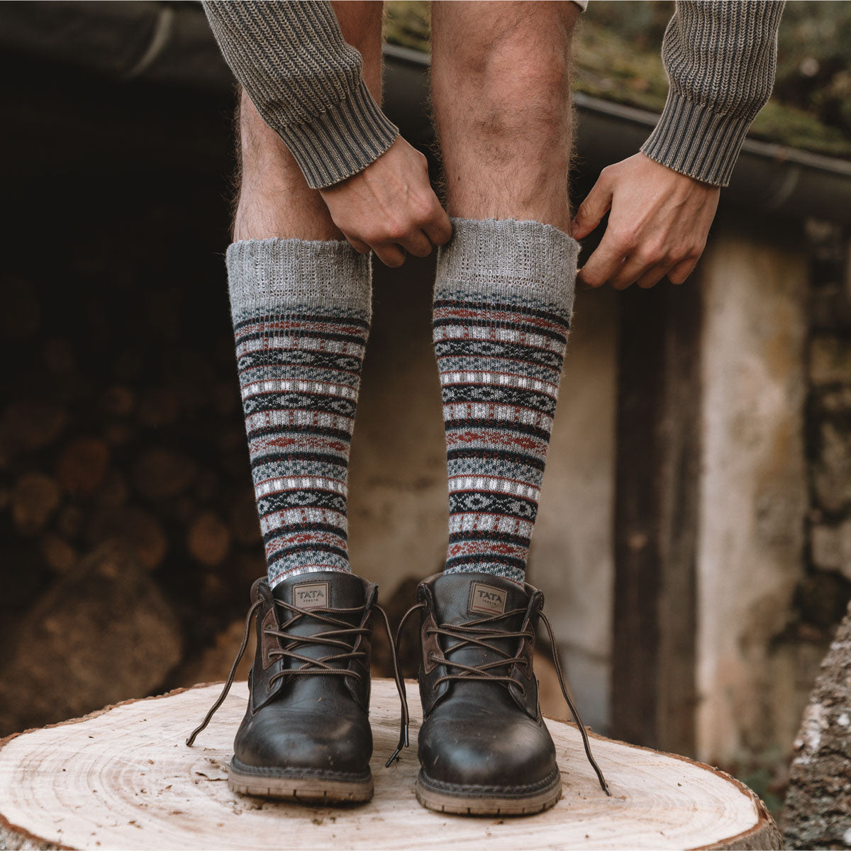 Chaussettes Mi-Mollet Arvid (Lot de 2)