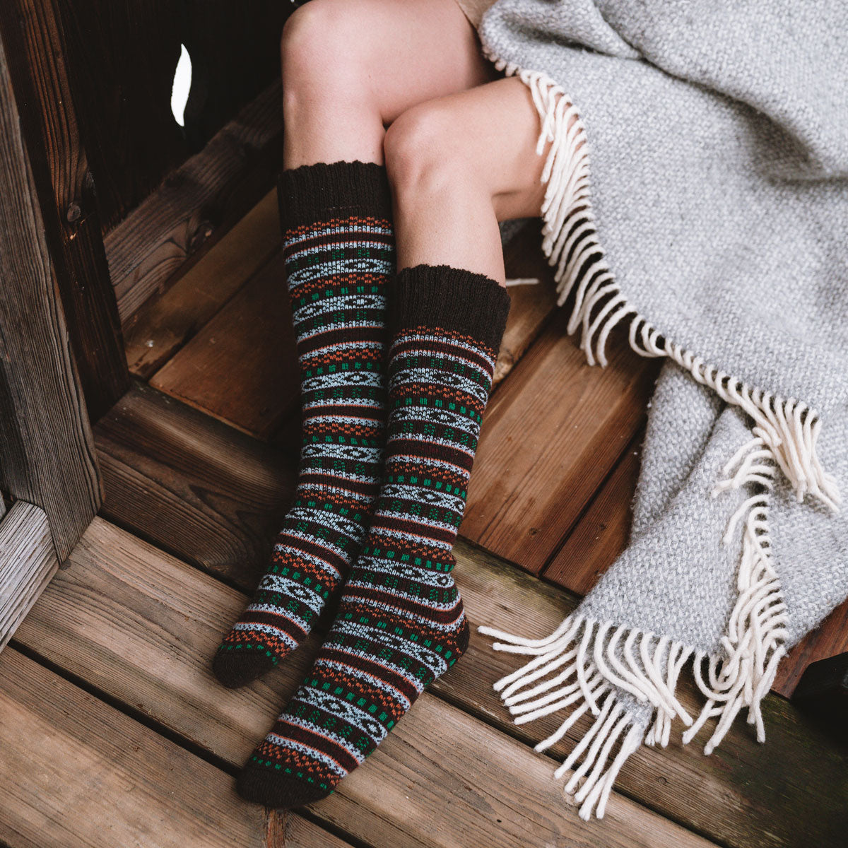Chaussettes Mi-Mollet Arvid (Lot de 2)