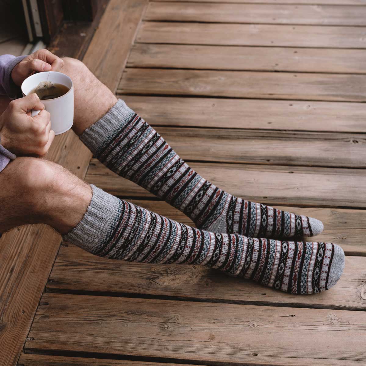 Chaussettes Mi-Mollet Arvid (Lot de 2)