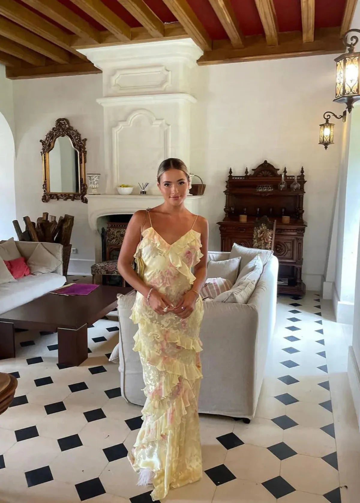 Léa | Robe Maxi Formelle d'Été Tendance Élégant