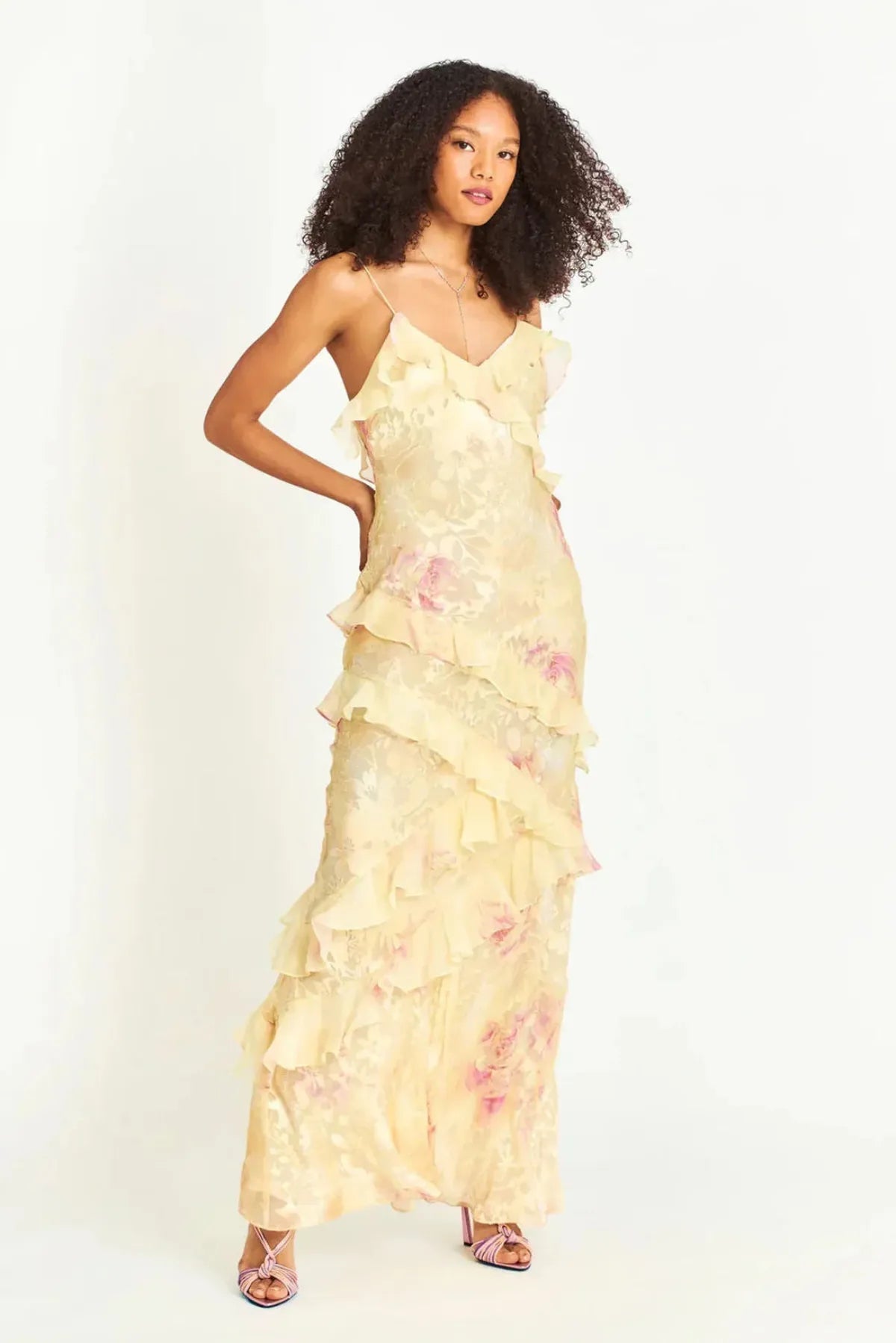 Léa | Robe Maxi Formelle d'Été Tendance Élégant