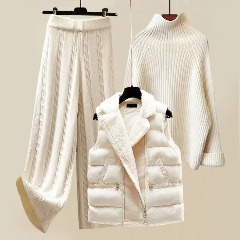 Clara | Ensemble d'été Tricoté Luxe Tendance Élégant