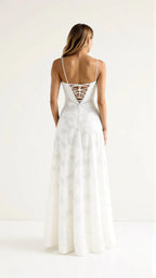 Annabelle | Robe Maxi en Dentelle Tendance Élégant