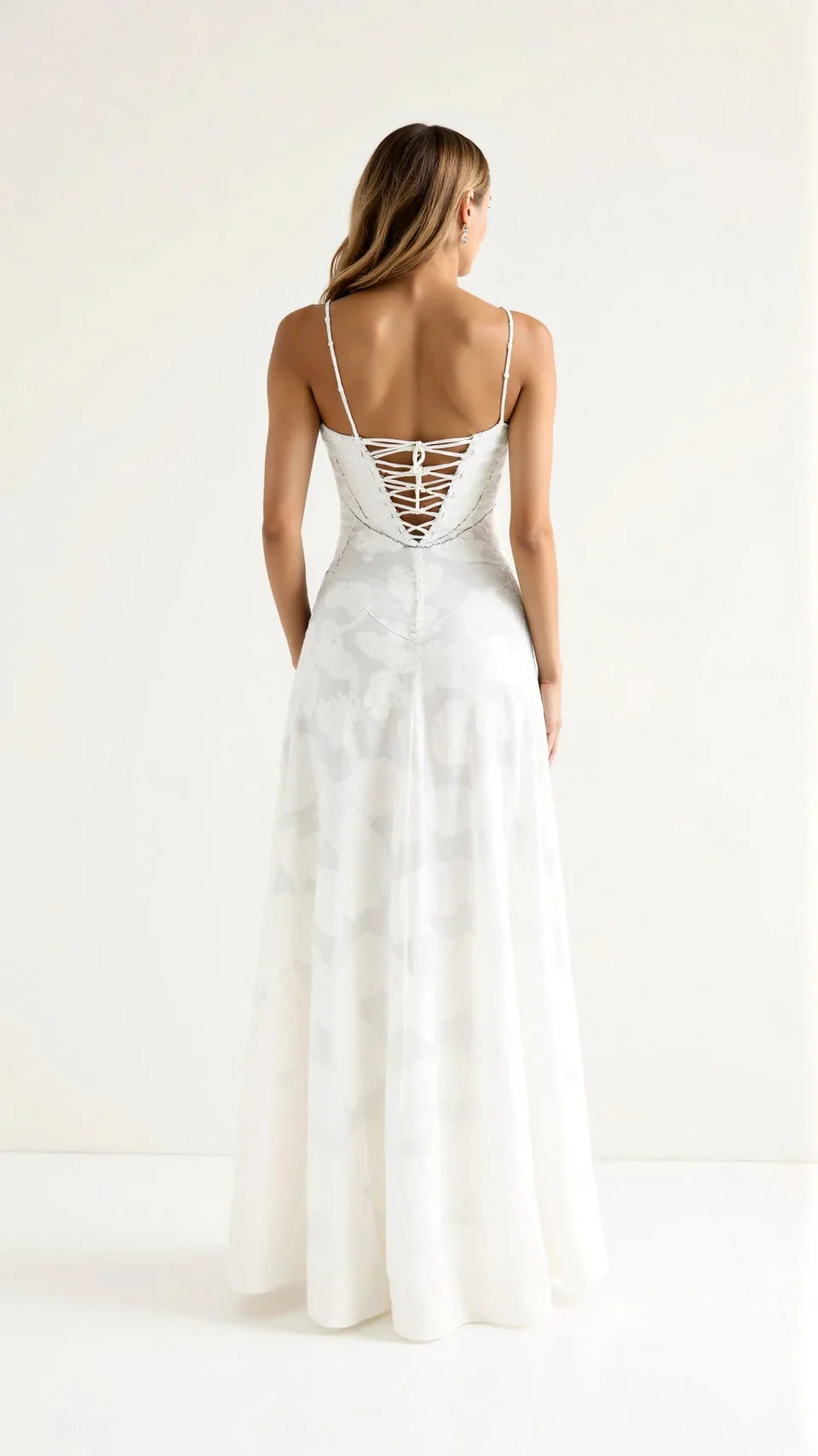 Annabelle | Robe Maxi en Dentelle Tendance Élégant