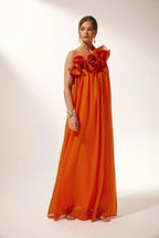 Camille | Robe de Soirée Florale Tendance Élégante