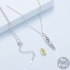 EternaBond™ | Silver-Plated Embrace Necklace