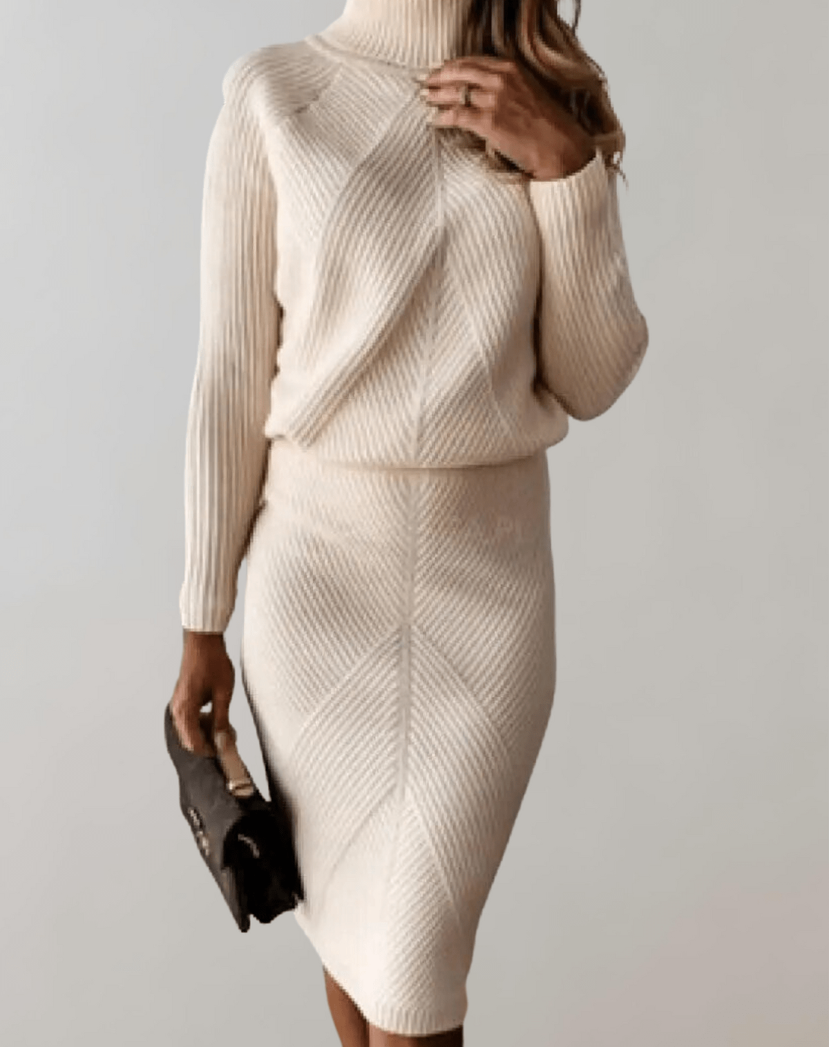 Camille | Ensemble Tricot Deux Pièces Tendance Printanier