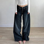 Jean Baggy Tendance à Jambes Larges