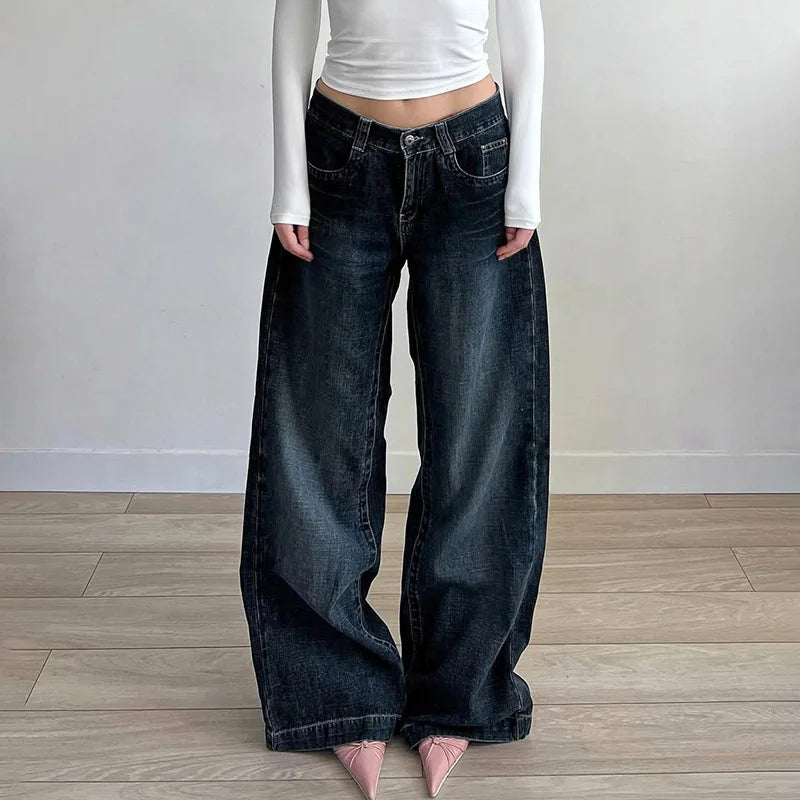Jean Baggy Tendance à Jambes Larges