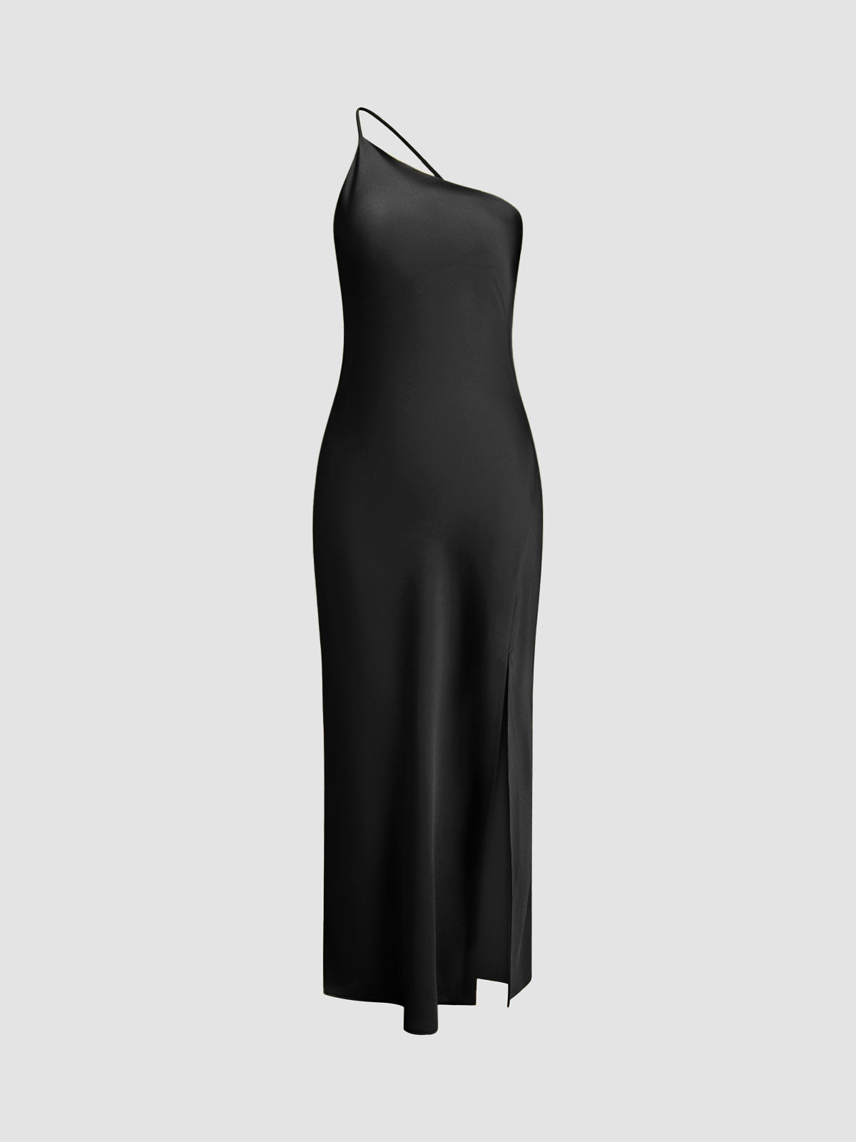 Camille | Robe Maxi Satinée Dos Ouvert Tendance Éléguante