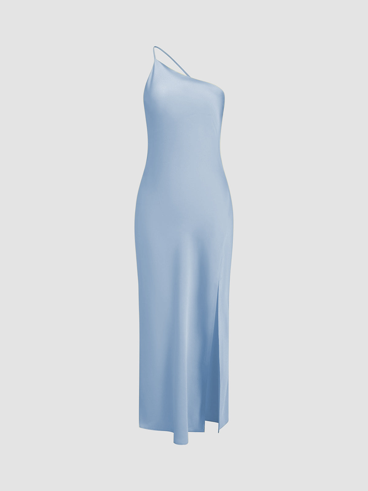 Camille | Robe Maxi Satinée Dos Ouvert Tendance Éléguante