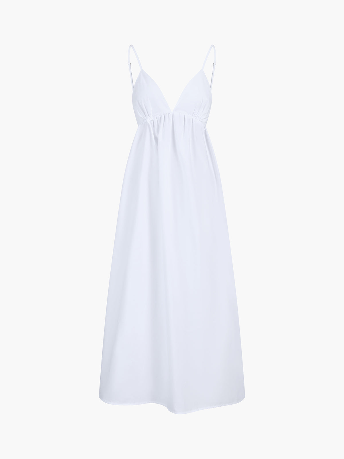 Camille | Robe Maxi Cocktail Coton Tendance Élégant