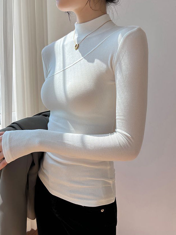 Chloé | Haut à Col Montant Tendance Élégant