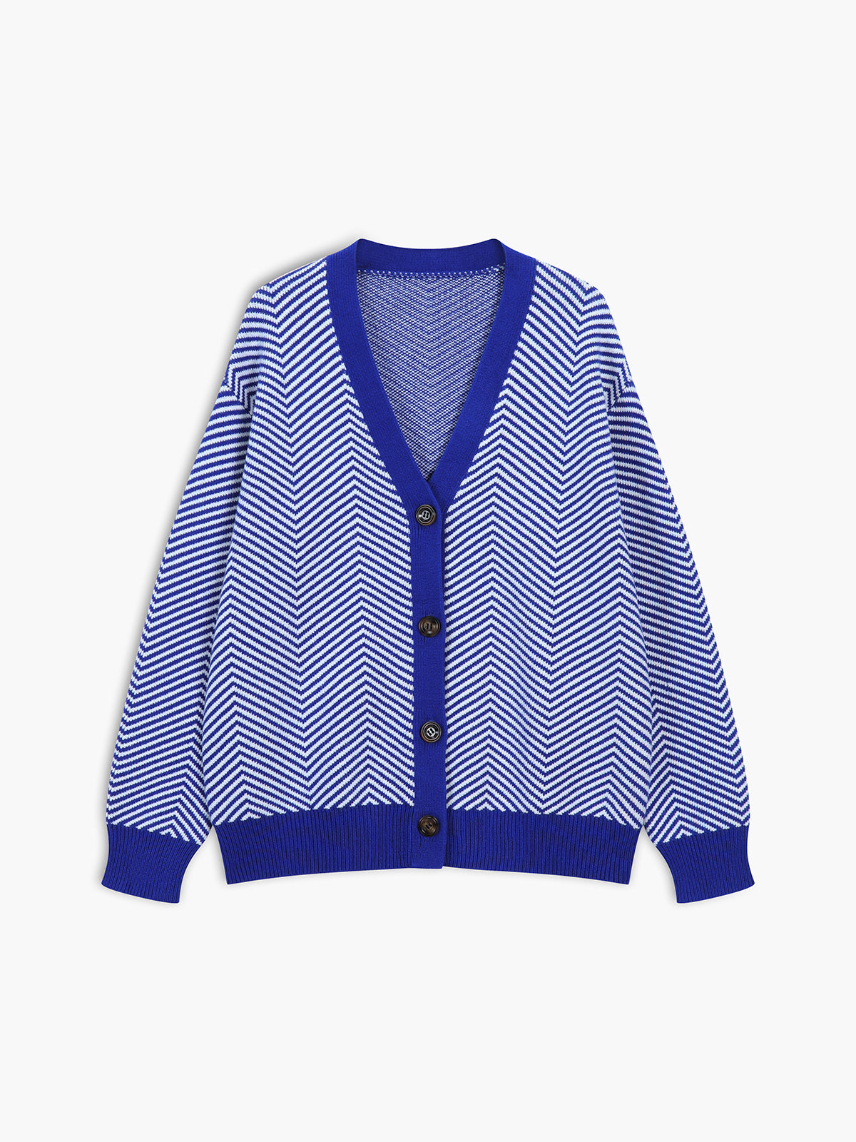 Camille | Cardigan à Boutons Contrastés Tendance Printanier