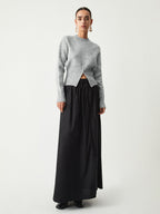 Camille | Pull Tricot Mi-Zip Tendance Printanier