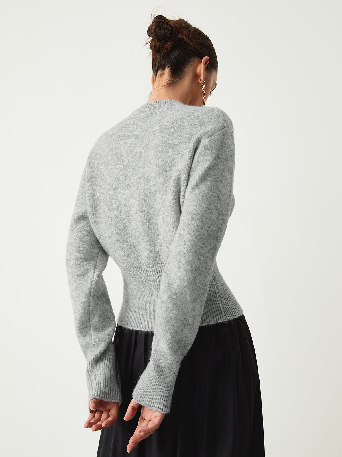 Camille | Pull Tricot Mi-Zip Tendance Printanier