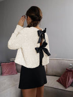 Camille | Veste en Sequins Texturés Tendance Élégante