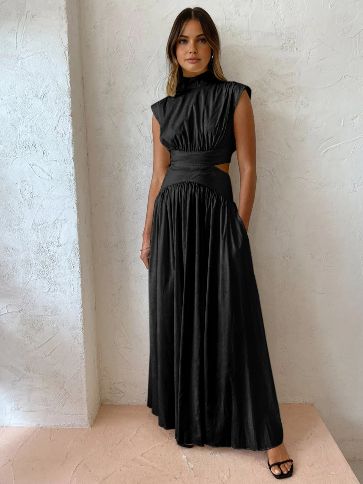 Élodie | Robe Maxi Élégante Tendance Printanière