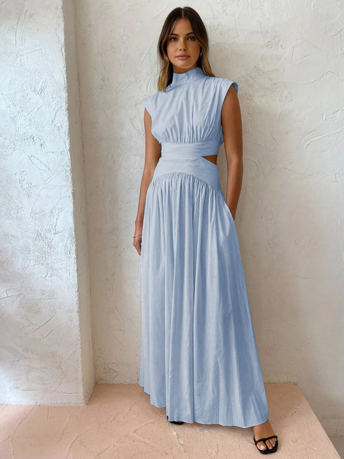 Élodie | Robe Maxi Élégante Tendance Printanière