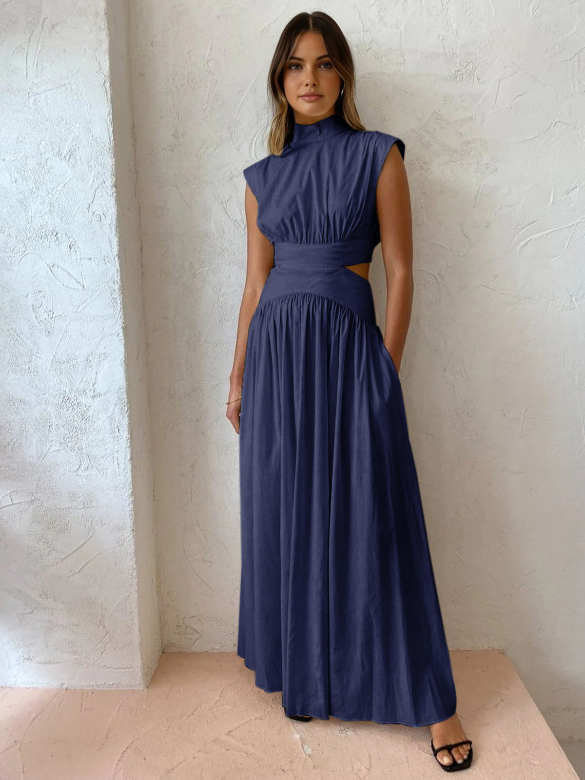 Élodie | Robe Maxi Élégante Tendance Printanière