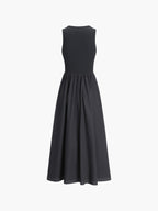 Emma | Robe Maxi Sans Manches Tendance Printanier