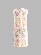Élise | Robe Mini d'Été Imprimé Floral Tendance Effortless
