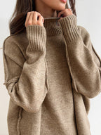 Ensemble de Détente Tendance en Tricot Doux