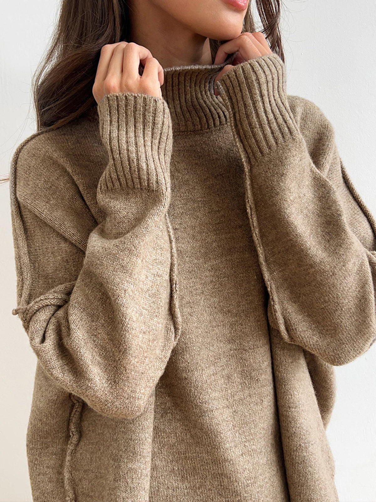 Ensemble de Détente Tendance en Tricot Doux
