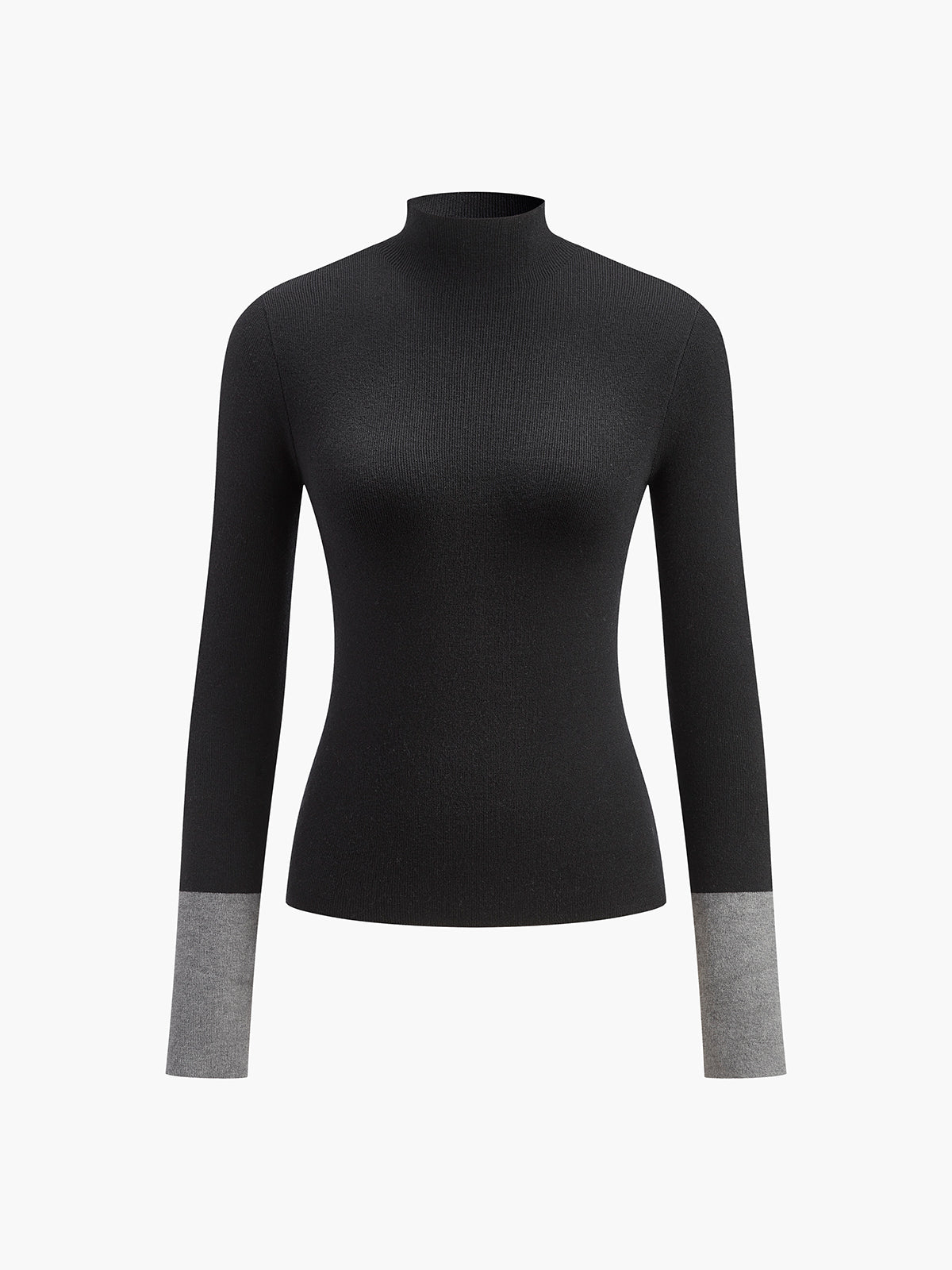 Camille | Pull en Maille Contrasté Tendance Élégant