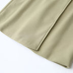 Trench Long Ceinturé Double Boutonnage