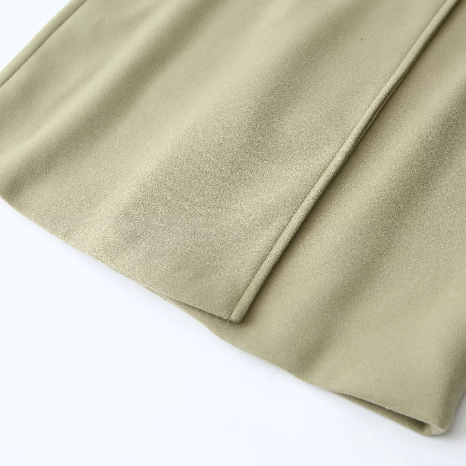 Trench Long Ceinturé Double Boutonnage