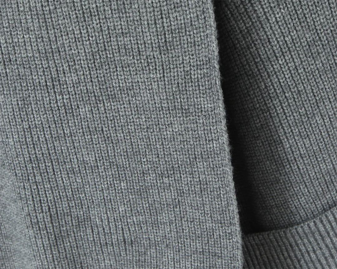 Pull Maille & Col Écharpe