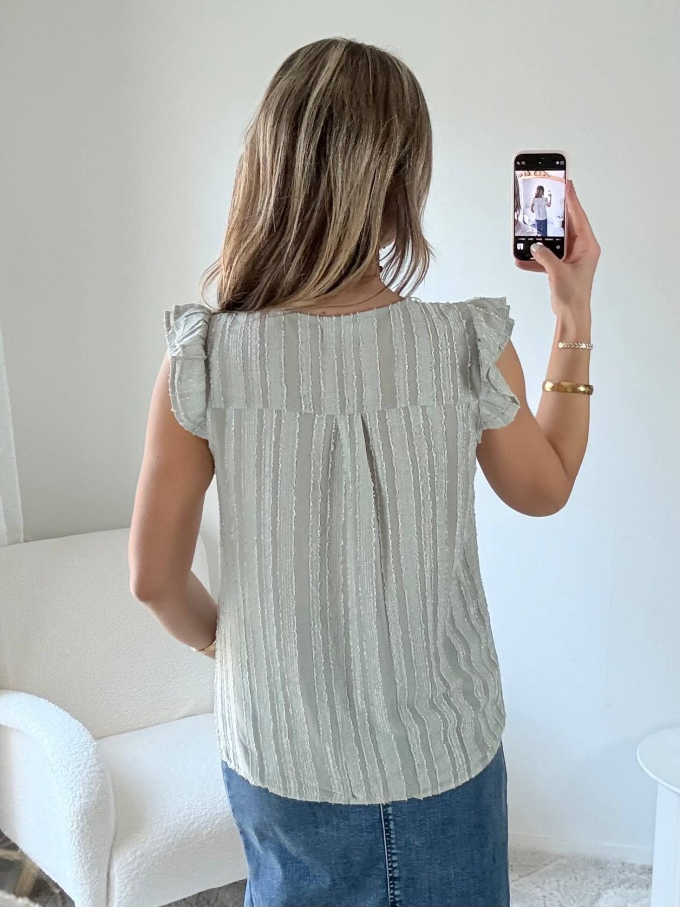 Blouse verte - Laly