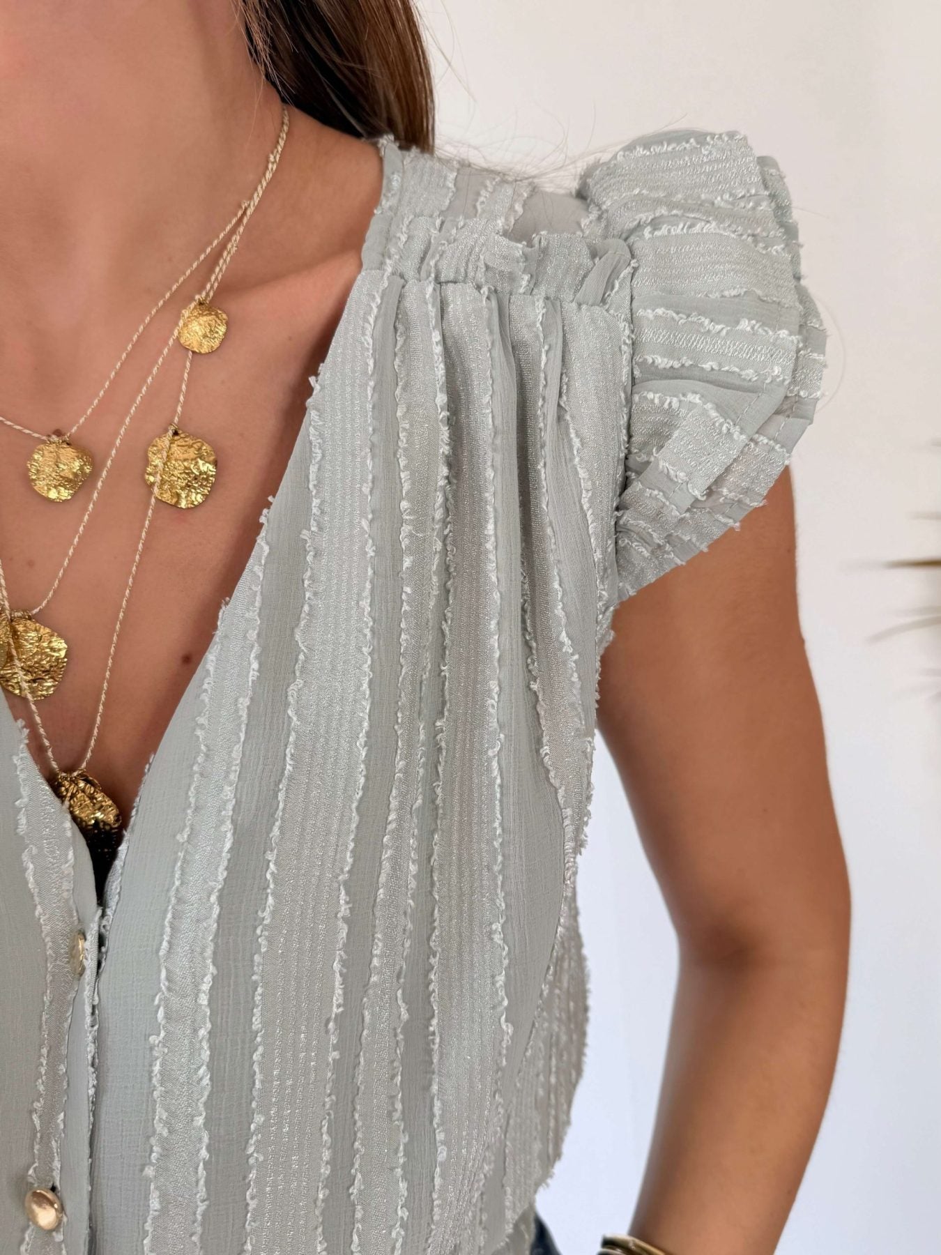 Blouse verte - Laly