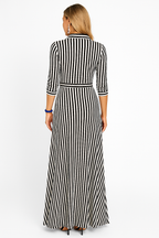 Claire | Robe Maxi Blouse Décontractée Tendance Effortless
