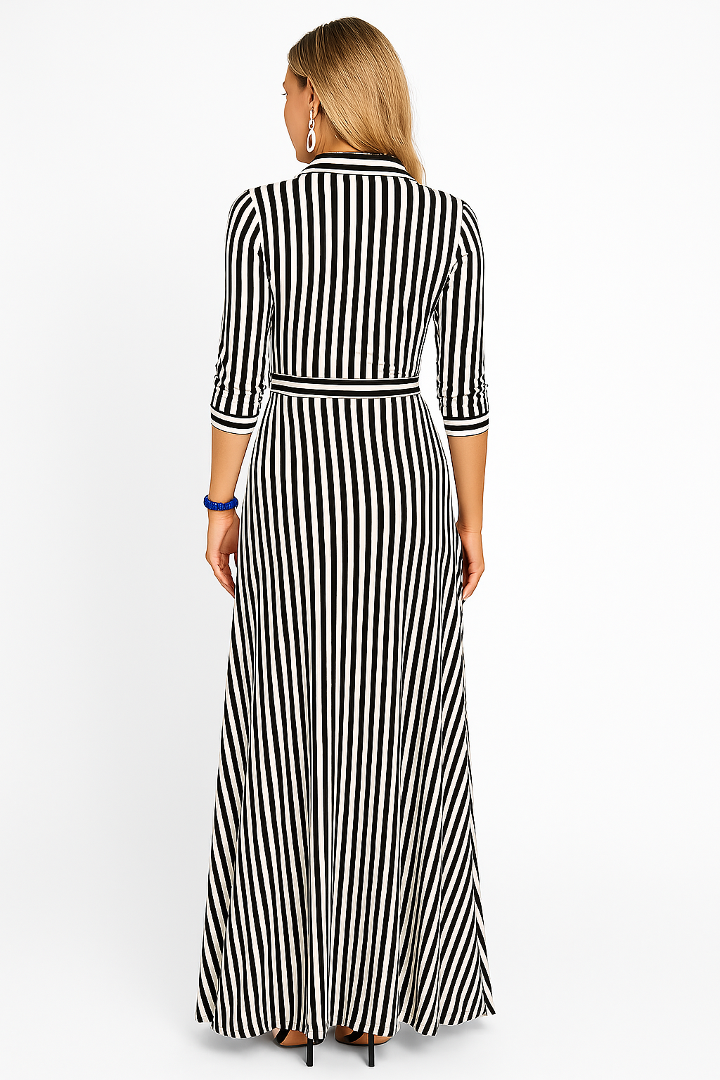 Claire | Robe Maxi Blouse Décontractée Tendance Effortless