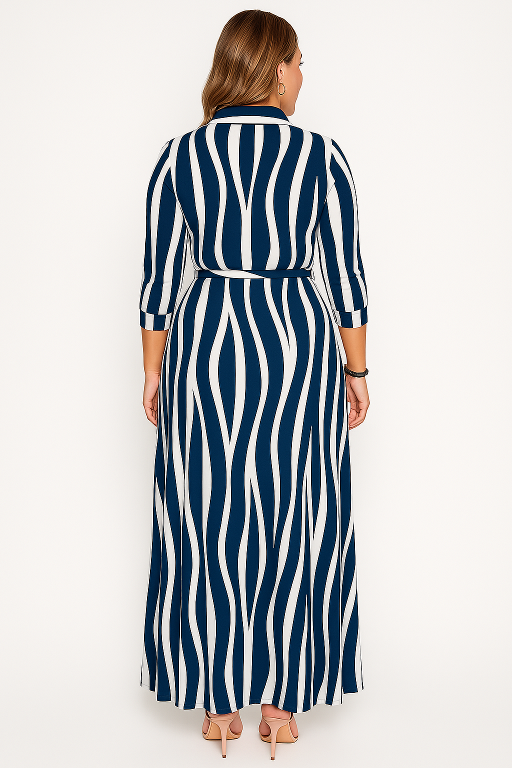 Claire | Robe Maxi Blouse Décontractée Tendance Effortless